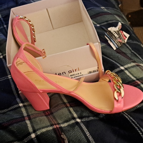 Madden Girl pink heels size 11 - Picture 2 of 2
